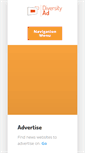 Mobile Screenshot of diversityad.com